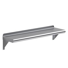 8 in. x 30 in. Stainless Steel Wall Shelf