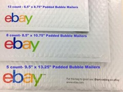 Ebay Shipping Supplies Assorted Padded Bubble Mailers Envelope Starter Kit Lot