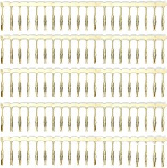100 Pieces 1.0mm 0.039inch Diameter Tube Socket Pins Nixie VFD Size: for IN-18