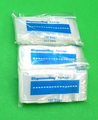 300 Zippit Reloc Bags 2″ x 3″ Clear 2mil Reclosable Poly Zip Seal Lock Bags 2×3