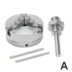Metal 3/4 Jaws Manual Lathe Chuck Clamp Self-Centering Mini Drill Chuck