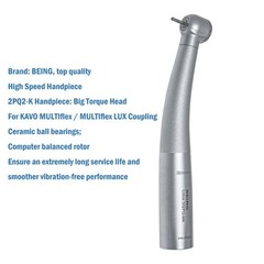 BEING Lotus 302 Dental High Speed Handpiece Fit KaVo MULTIflex 4/6 Hole Coupler