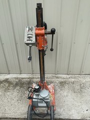 Diamond Products Drill Rig CB748 Core Bore Drill Motor & M-1 Vacuum Stand CB 748