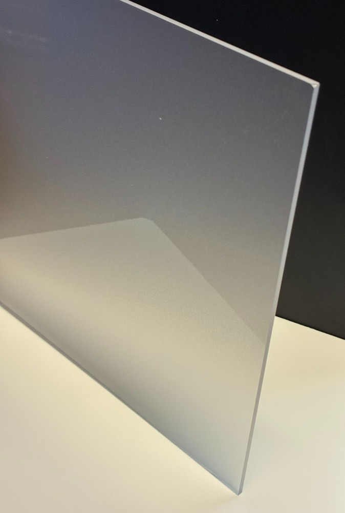Acrylic Plexiglass Sheet-1/8″ (3mm) thick-Clear Frosted-8″ x 12″