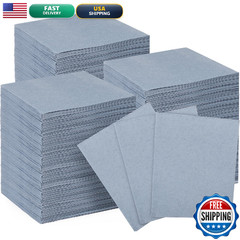 Janlaugh 300 Pcs Dusty Blue Disposable Napkins 10 X 10 Paper Linen Cocktail