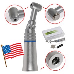 NSK Style Dental Low Speed Contra Angle Push Handpiece/Straight/Air Motor 4Hole