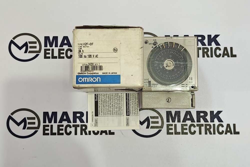 OMRON H2F-DF TIME SWITCH TIMING 24H VOLTAGE 110VAC FAST SHIPPING