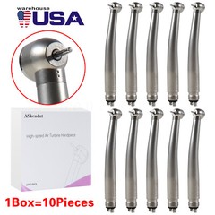Askeadnt NSK Style Dental High Speed Handpiece Push Button Standard Head 4H *10