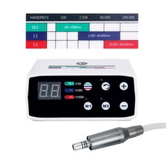 NSK Style Dental Brushless LED Electric Micro Motor 1:1/1:5 Increasing Handpiece
