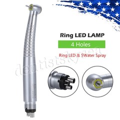 Dental E-generator Shadowless Ring LED High Speed Handpiece 4Hole SL