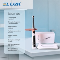 Dental Cordless 1S LED Light Cure Lamp Metal Head LED Curing Light 360° 4 Modes