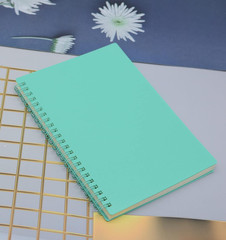 Spiral Notebook, 4 Pcs 8.3 Inch X 5.9 Inch A5 Thick Plastic Hardcover 7Mm Colleg