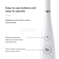 Dental Use Intraoral Camera USB HD Endoscope 8 LED Lights 3-speed Adjustment