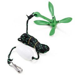 Kayak Anchor Kit, 3.5 lb Paddle Board Anchor Kit with 26.2 ft/8 m Rope and Buoy,