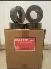 12 Rolls 2″ X 60 Yrds Black Gaffers Tape Audio Stage Tape Gaffer MADE IN USA