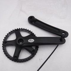 SEE DESC. Gates Carbon Drive Square Taper Crankset 46T 170mm Black