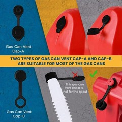 KP- 3 SETS EZ Pour Durable Gas Can Spout Replacement -Fits Midwest/Blitz/Scepter