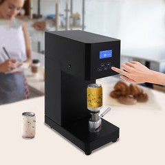 370W 110V 5.5cm Beverage Seal Machine Milk Tea Drink Bottle Sealer Cans Sealer