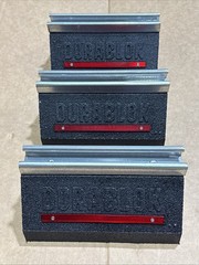 3 Qty Dura-Blok DB10 Pipe Support Block 500lb Durablok 9.5 inch length 5” Height
