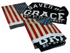10×13 Rustic Flag Patriotic Poly Shipping Mailers, United States Red White & Bl