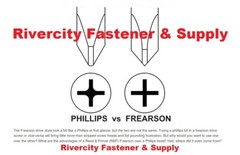 #8×1-1/2″ Silicon Bronze Flat Head Wood Screws Frearson Drive 8 x 1-1/2 #8 x 1.5