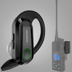 SAMCOM Wireless Earpiece with 2 Pin Dongle for 1 1