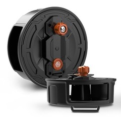 Tie Wire Reel – Lightweight Aluminum, Quick Lock Mechanism, Ambidextrous Rewi…