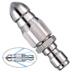 1/4″ Fast Plug High Pressure Sprayer Nozzle Water Jet Nozzle Sewer Cleaning