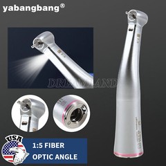 Yabangbang Dental Electric Handpiece 1:5 Contra Angle Fiber Optic High Speed NSK