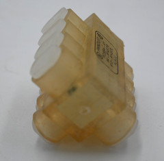 PANDUIT PCSB4-4-6Y MULTI-TAP CLEAR INSULATED ALUMINUM CONNECTOR BLOCK BOX OF 6PC