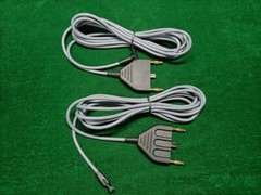 2pc Laparoscopic TURP Double Stem Allen Type Bipolar Cable Reusable Instruments