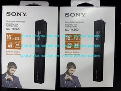 Sony ICDSony ICD-TX660 16GB Ultra-Slim Digital Voice Recorder – USB-C NEW！