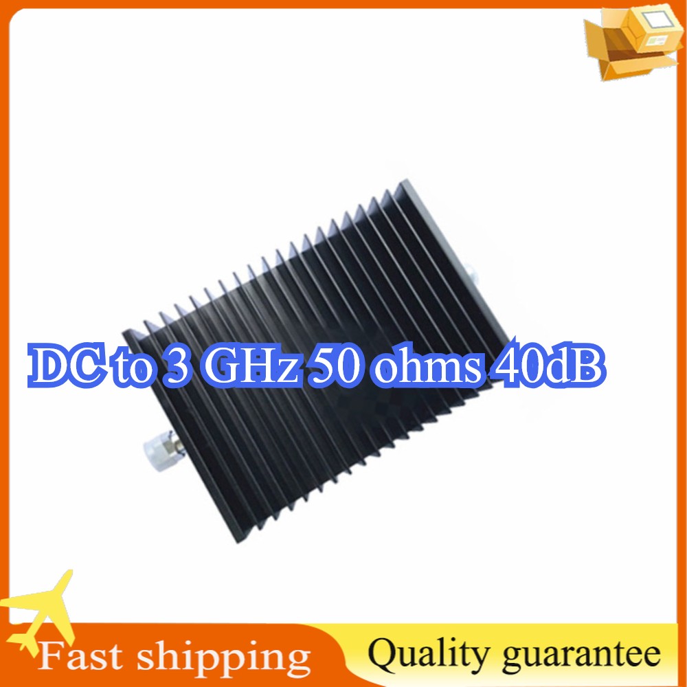 200W N-type attenuator high-power DC to 3 GHz 50 ohms 40dB Fast Ship###