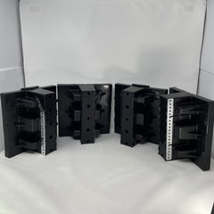 4 PACK ROOF TOP BLOX RTB-01 COMMERCIAL FLAT ROOF PIPE/ HVAC SUPPORT BLOCKS 9 x 9