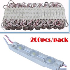 200PCS Waterproof LED Module 0.72W White light SMD 2835 DC12V Store Light