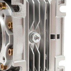 370W Worm Geared Motor Electric Motor Gear Motor w/ Speed Controller 65NM 1:50