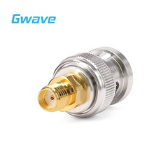 BNC Male to SMA Female Straight Adapter | DC to 4GHz
