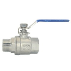 US STOCK 1 in inch 1″ NPT thread MALE to Female Full Port Ball Valve SS 304