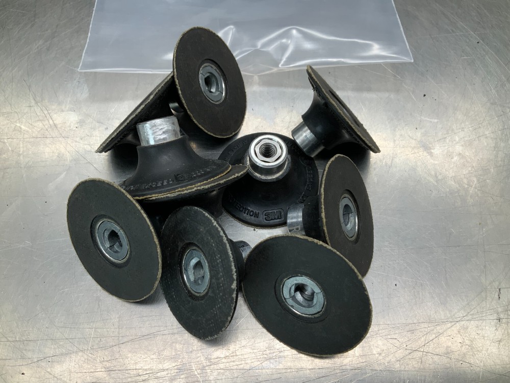 (10) 3M 7000045283 Disc Bacing Pad 25,000 RPM 1/4-20 Female Thread
