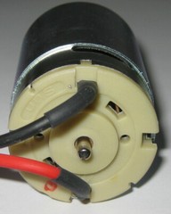 24 V – 1800 RPM – Slow Speed Electric DC Motor w/ Cable + Connector – High TQ