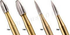 Dental Carbide Tungsten Trimming Finishing Drills Burs Egg Football Round
