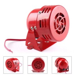 Small 12 Volt Electric Air Raid Siren Loud 105 DB