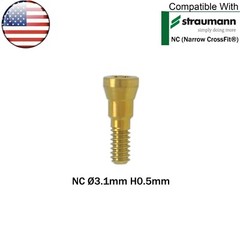 US Dental Healing Abutment NC/RC Healing Closure Caps Fit Straumann ITI BL/BLT