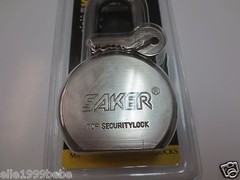 Lot 12 Saker 65mm Steel Ball Long Shackle Pad Lock / Keyed Same
