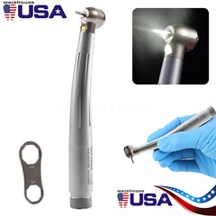 NSK Style Dental Fiber Optic LED High Speed Handpiece Turbine 2-Hole Self Power