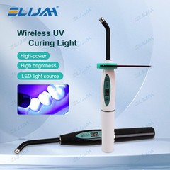 Dental Wireless Cordless LED Cure Curing Light Lamp 2000mw 5W Tool Resin Cure-US