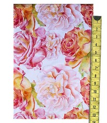 10″ x 13″ Painted Roses FLAT POLY MAILERS Approved Shipping Mailers