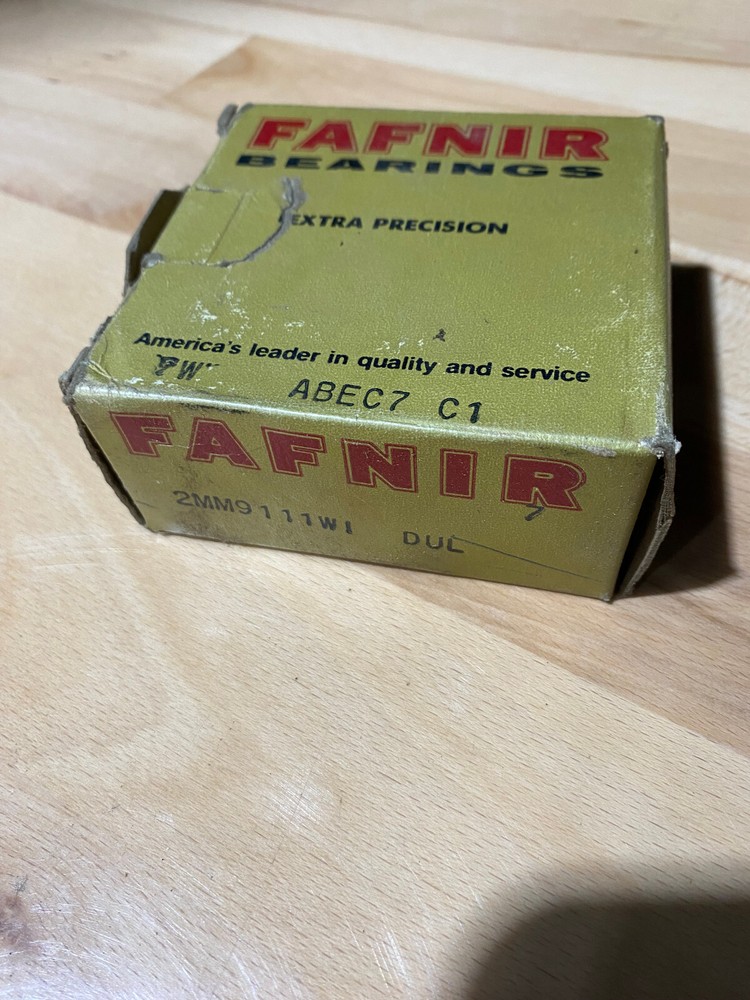 FAFNIR 2MM9111WI DUL PRECISION BEARING