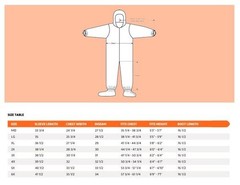 Dupont Tyvek Tychem QC122S Chemical Hazmat Coverall Suit ALL Sizes MD-6XL