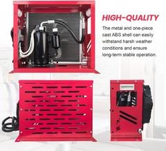 12V 11000 BTU Truck Air Conditioner Split AC For Semi Trucks Bus RV Caravan US